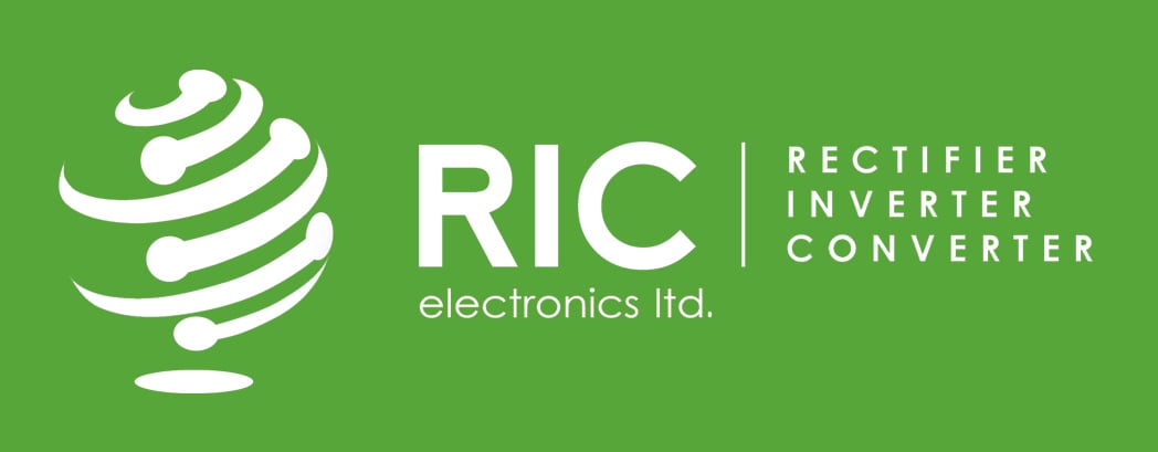 RIC Electronics White on Green